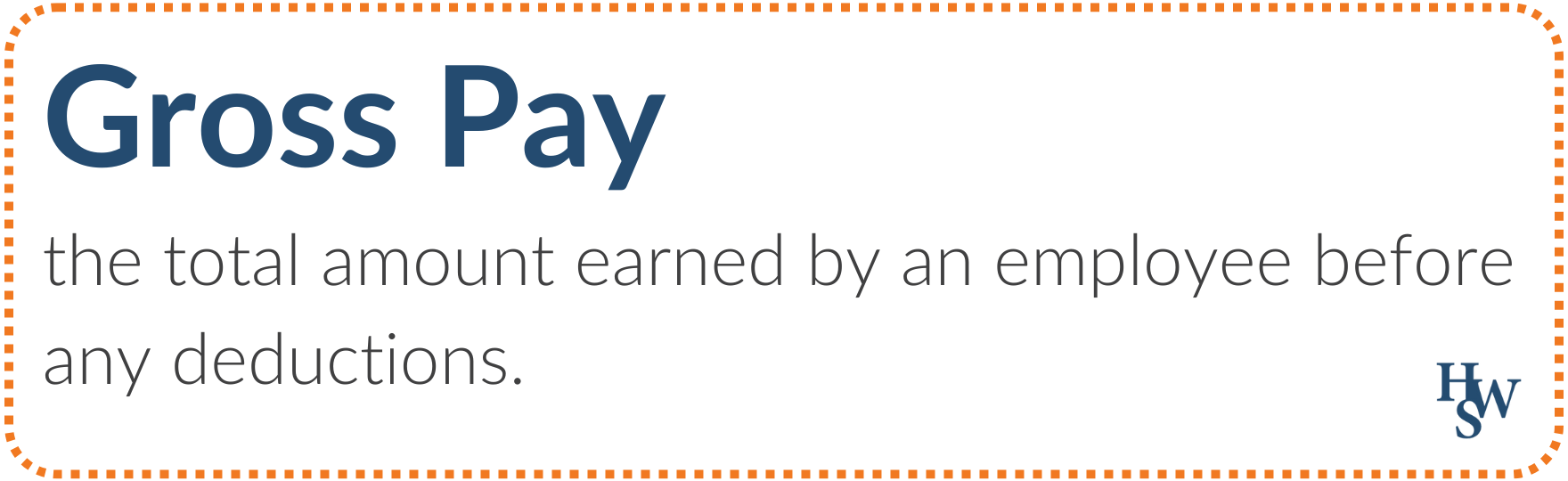 Net vs Gross Pay